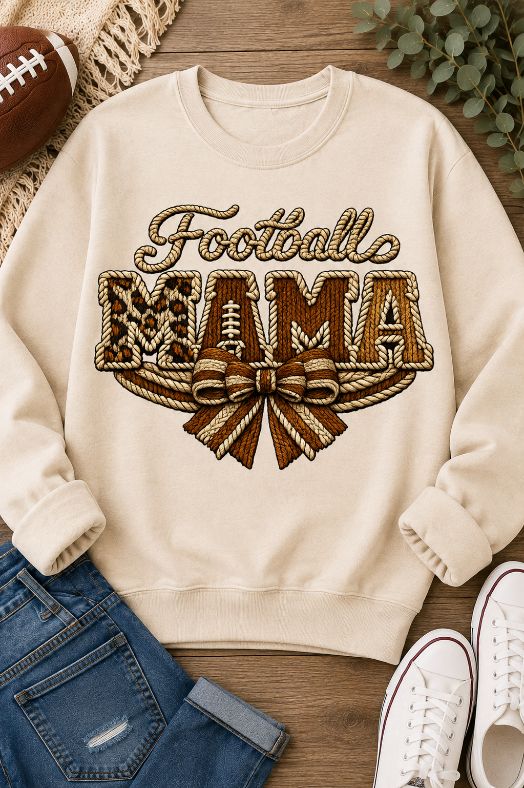 Football Mom | Adult Graphic Shirt, Sweatshirt & Hoodie