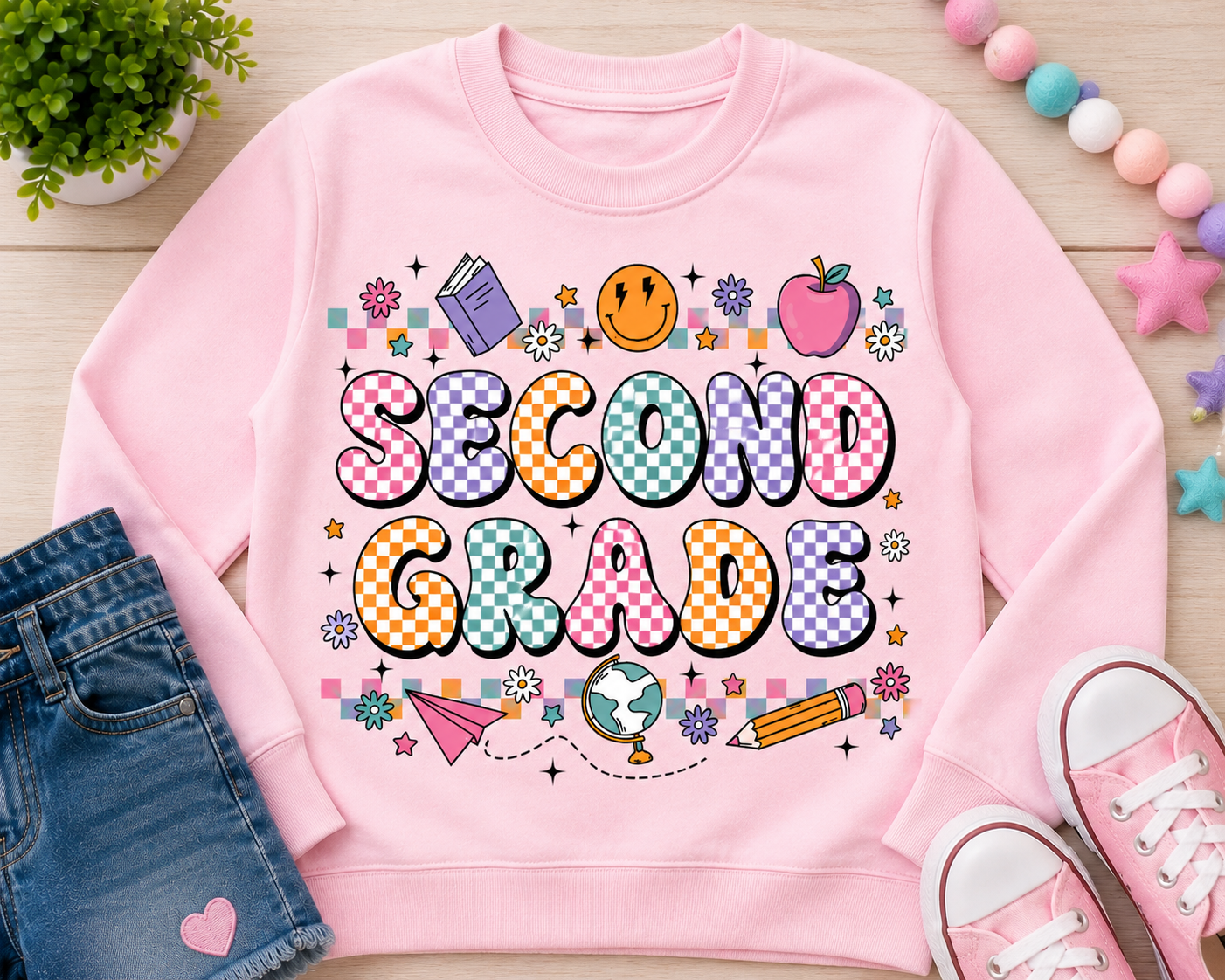 Back To School Second Grade | T-Shirts, Sweatshirt & Hoodie