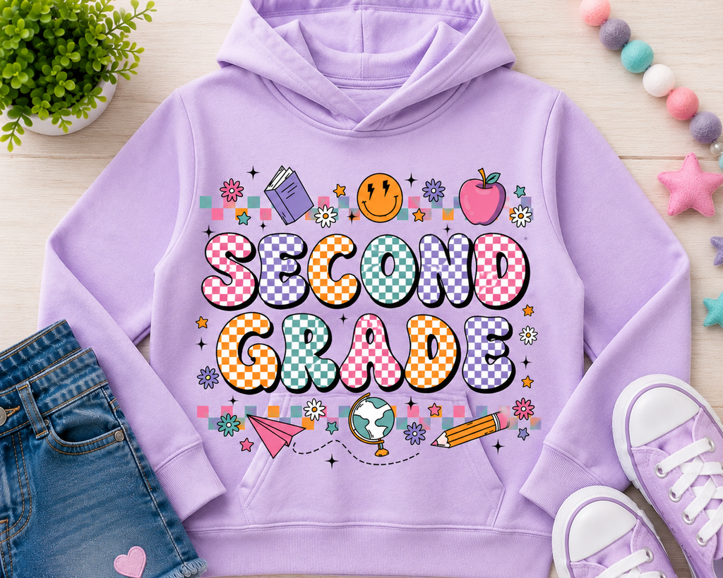 Back To School Second Grade | T-Shirts, Sweatshirt & Hoodie