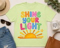 Shine Your Light| Adult Graphic T-Shirt, Sweatshirt & Hoodie