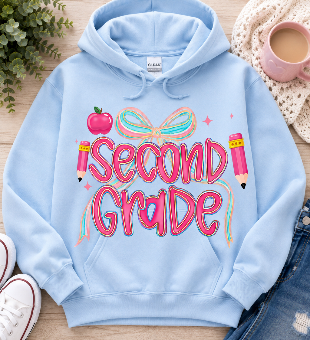 Back To School Second Grade | T-Shirts, Sweatshirt & Hoodie