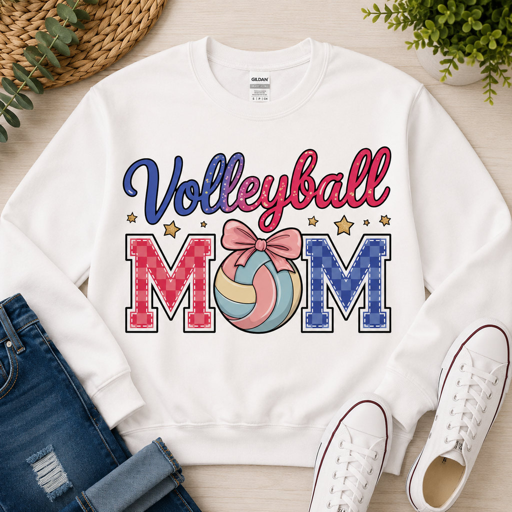 Volleyball Mom | Adult Graphic Shirt, Sweatshirt & Hoodie