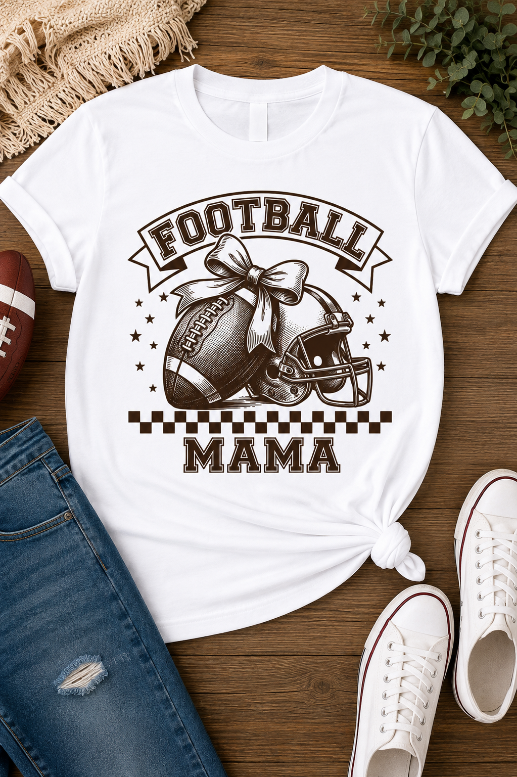 Football Mom | Adult Graphic Shirt, Sweatshirt & Hoodie