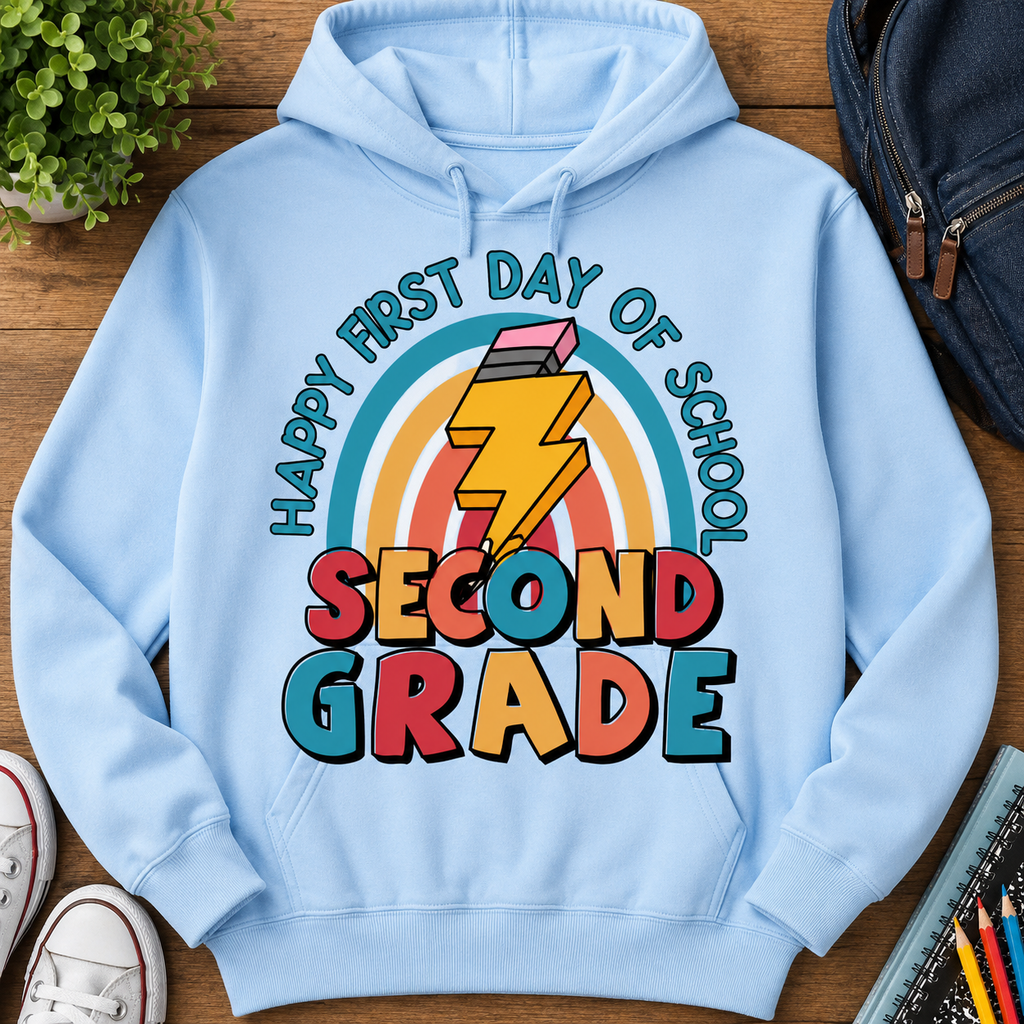 Back To School Second Grade | T-Shirts, Sweatshirt & Hoodie