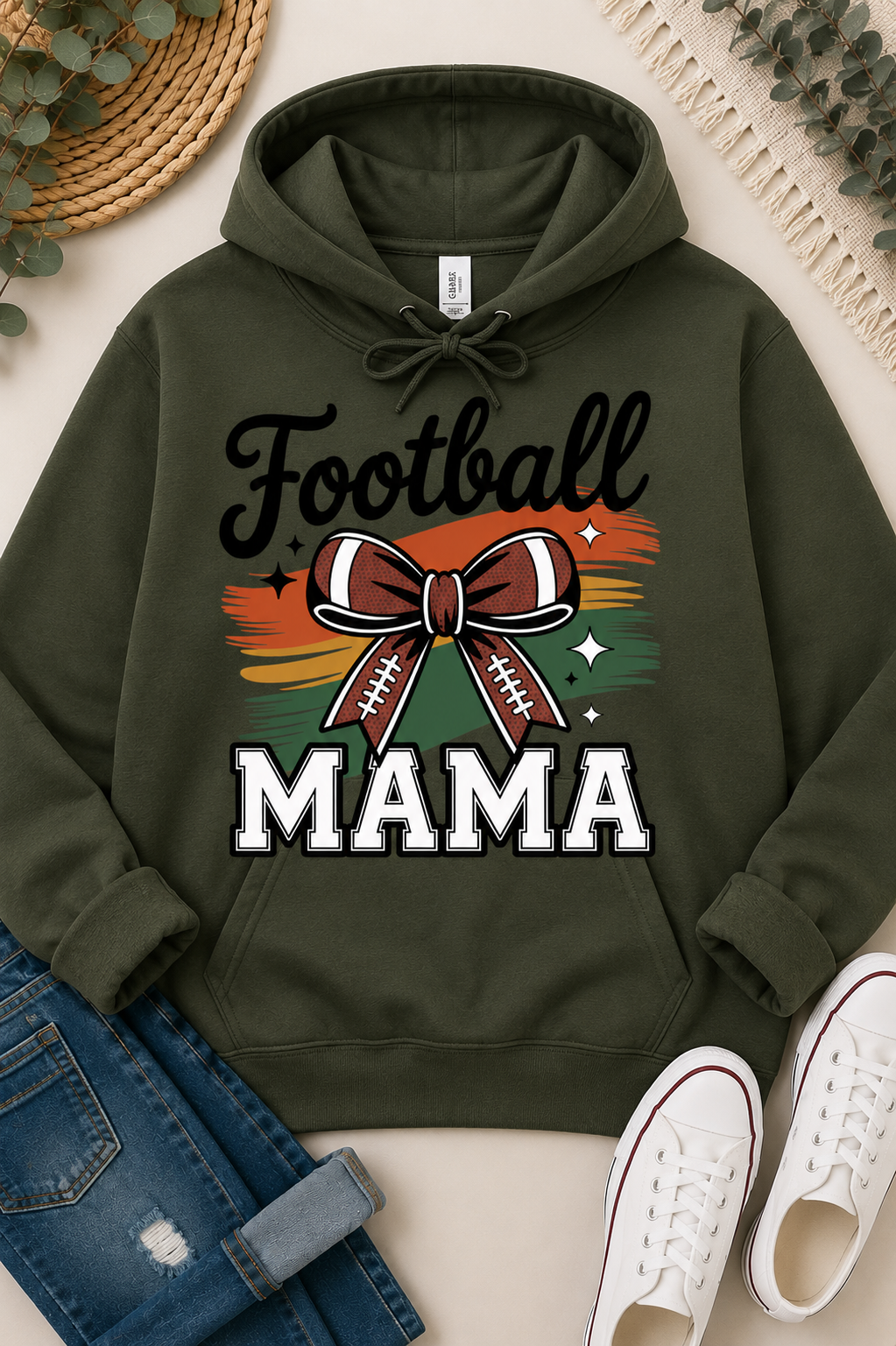 Football Mom | Adult Graphic Shirt, Sweatshirt & Hoodie