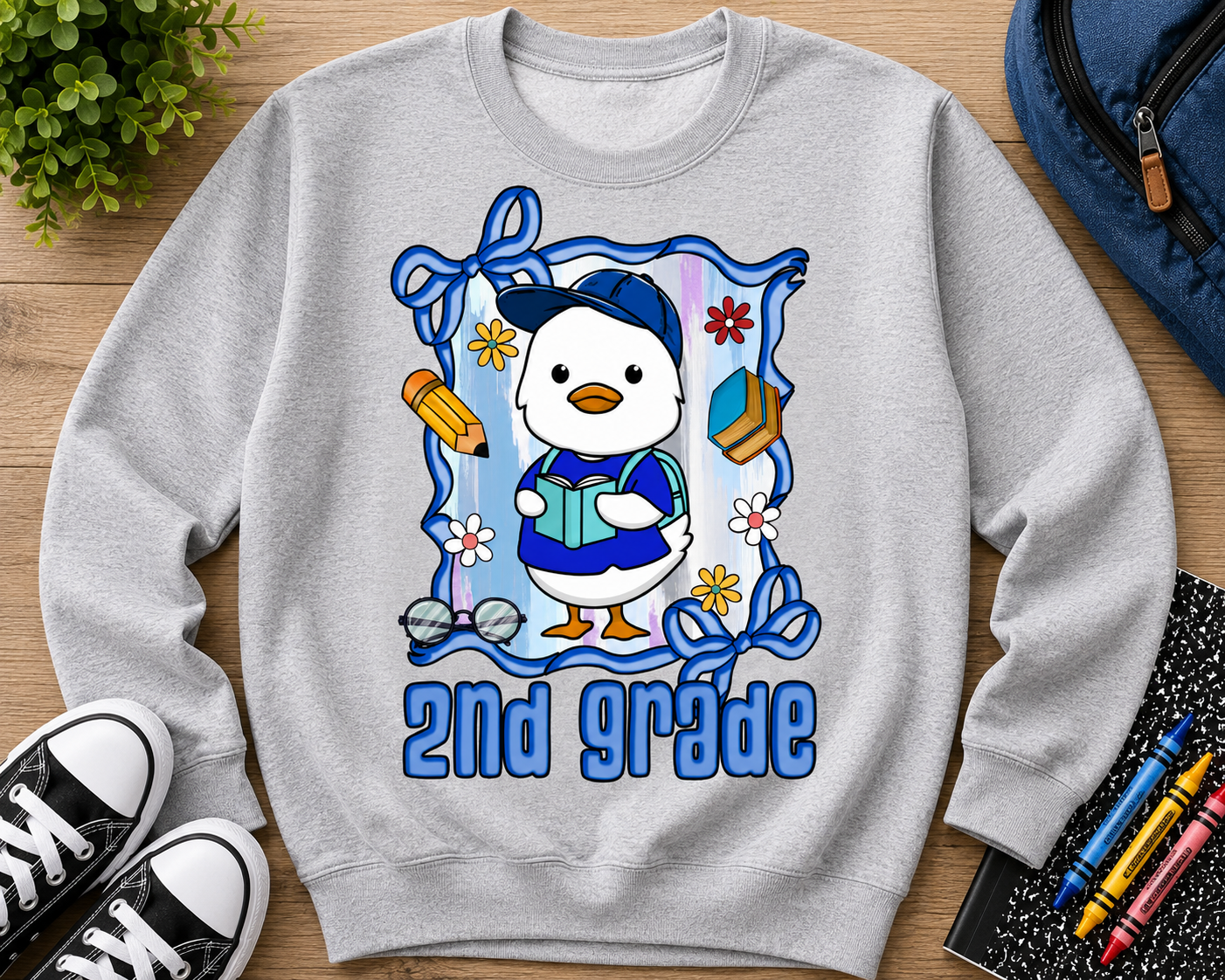 Back To School Second Grade| T-Shirts, Sweatshirt & Hoodie