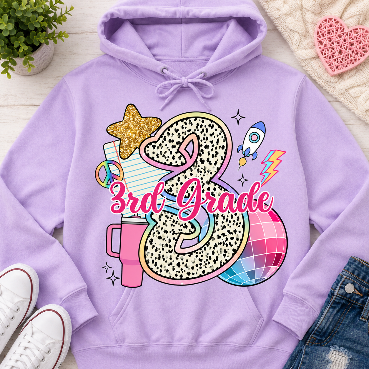 Back To School Third Grade | T-Shirts, Sweatshirt & Hoodie