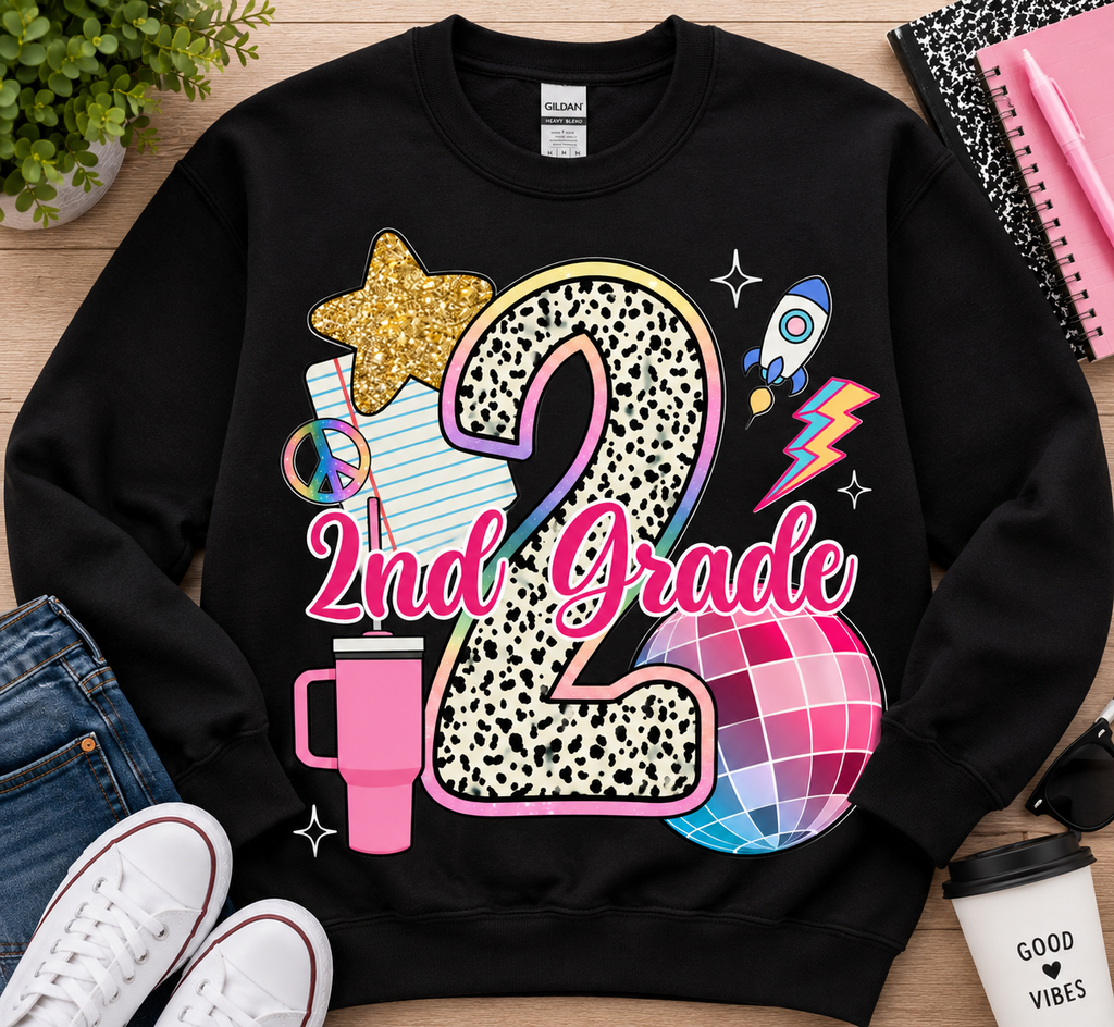 Back To School Second Grade | T-Shirts, Sweatshirt & Hoodie