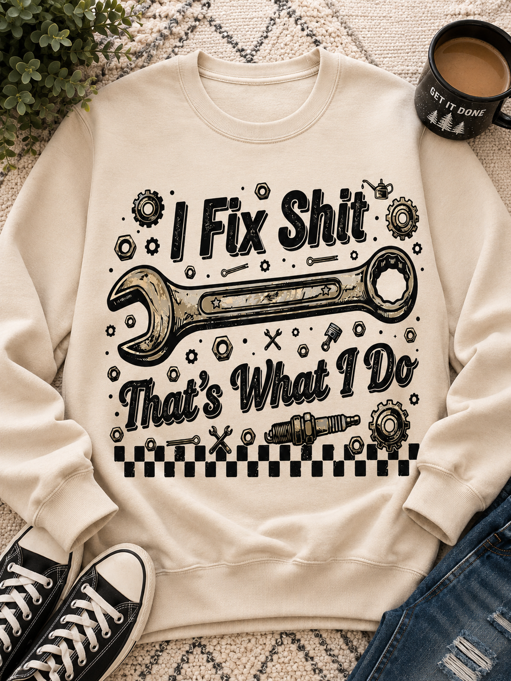 I Fix Stuff That’s What I Do|Adult Graphic Shirt, Sweatshirt & Hoodie