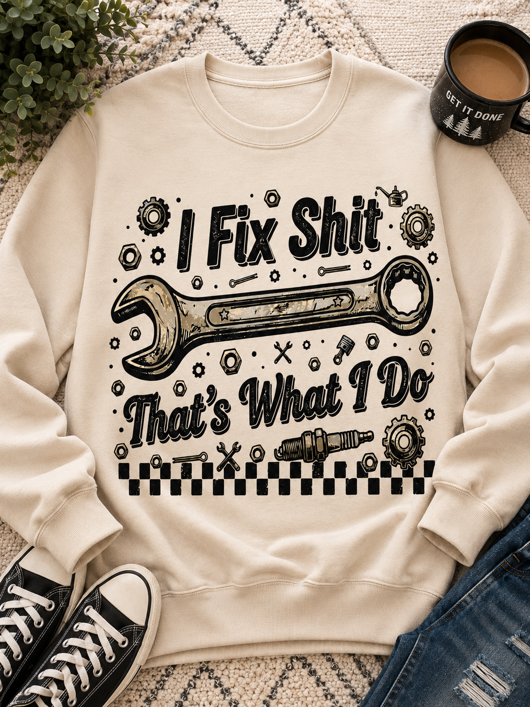 I Fix Stuff That’s What I Do|Adult Graphic Shirt, Sweatshirt & Hoodie