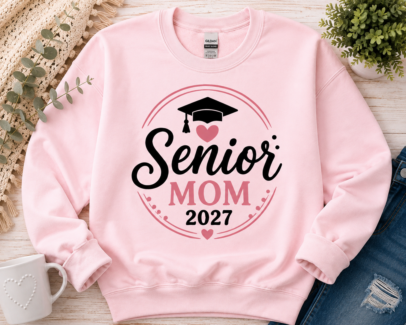 Senior Mom 2027 | T-Shirts, Sweatshirt & Hoodie