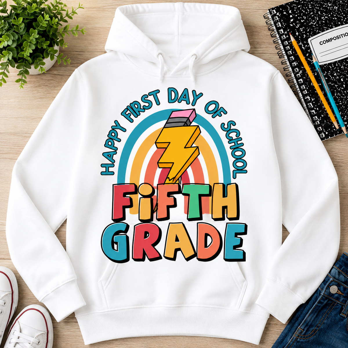 Back To School Fifth Grade | T-Shirts, Sweatshirt & Hoodie