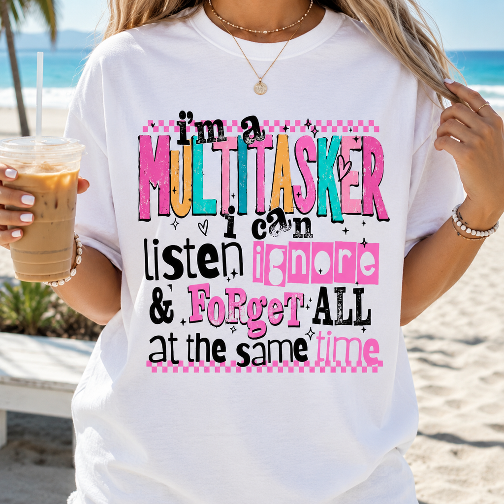 Multitasker | Adult Graphic Shirt, Sweatshirt & Hoodie