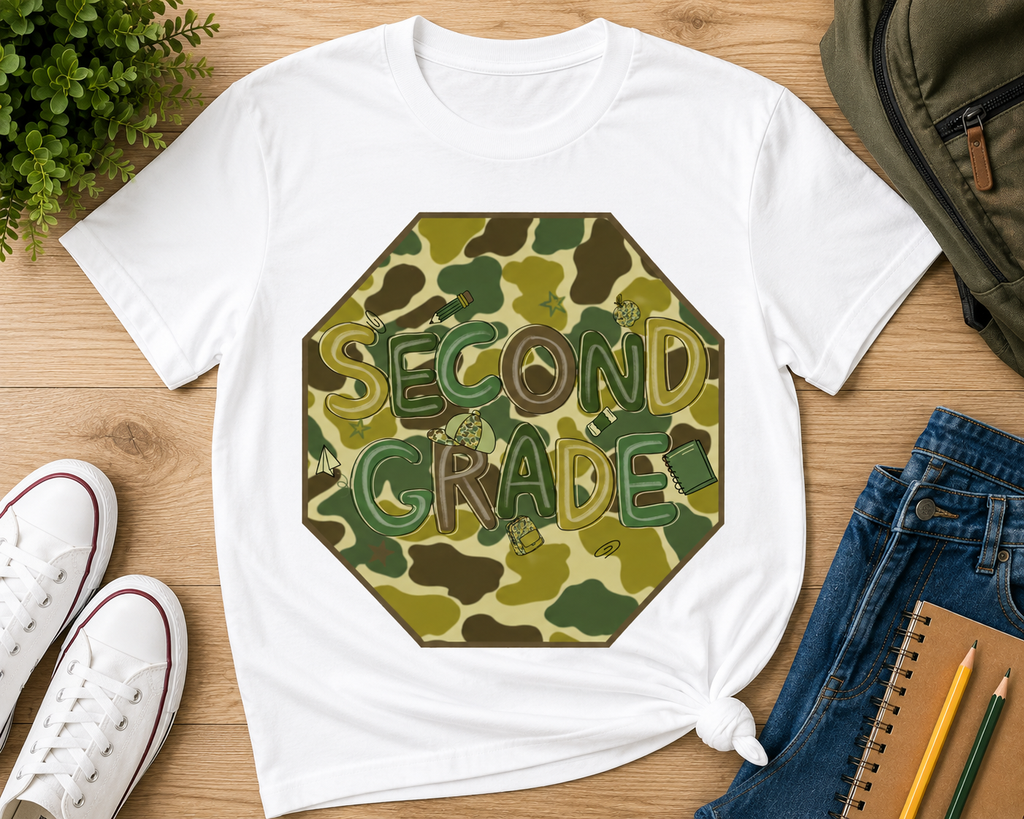Back To School Second Grade| T-Shirts, Sweatshirt & Hoodie