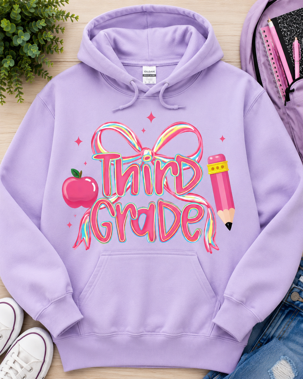 Back To School Third Grade | T-Shirts, Sweatshirt & Hoodie