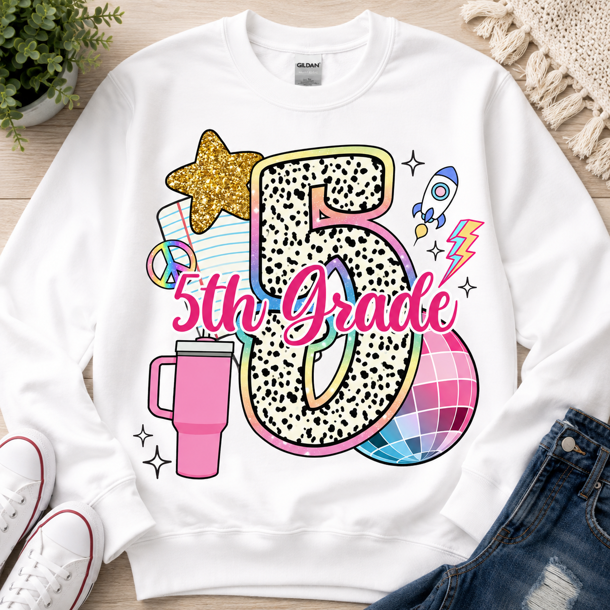 Back To School Fifth Grade | T-Shirts, Sweatshirt & Hoodie