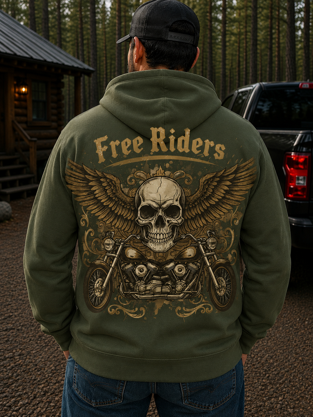 Free Riders | Adult Graphic Shirt, Sweatshirt & Hoodie