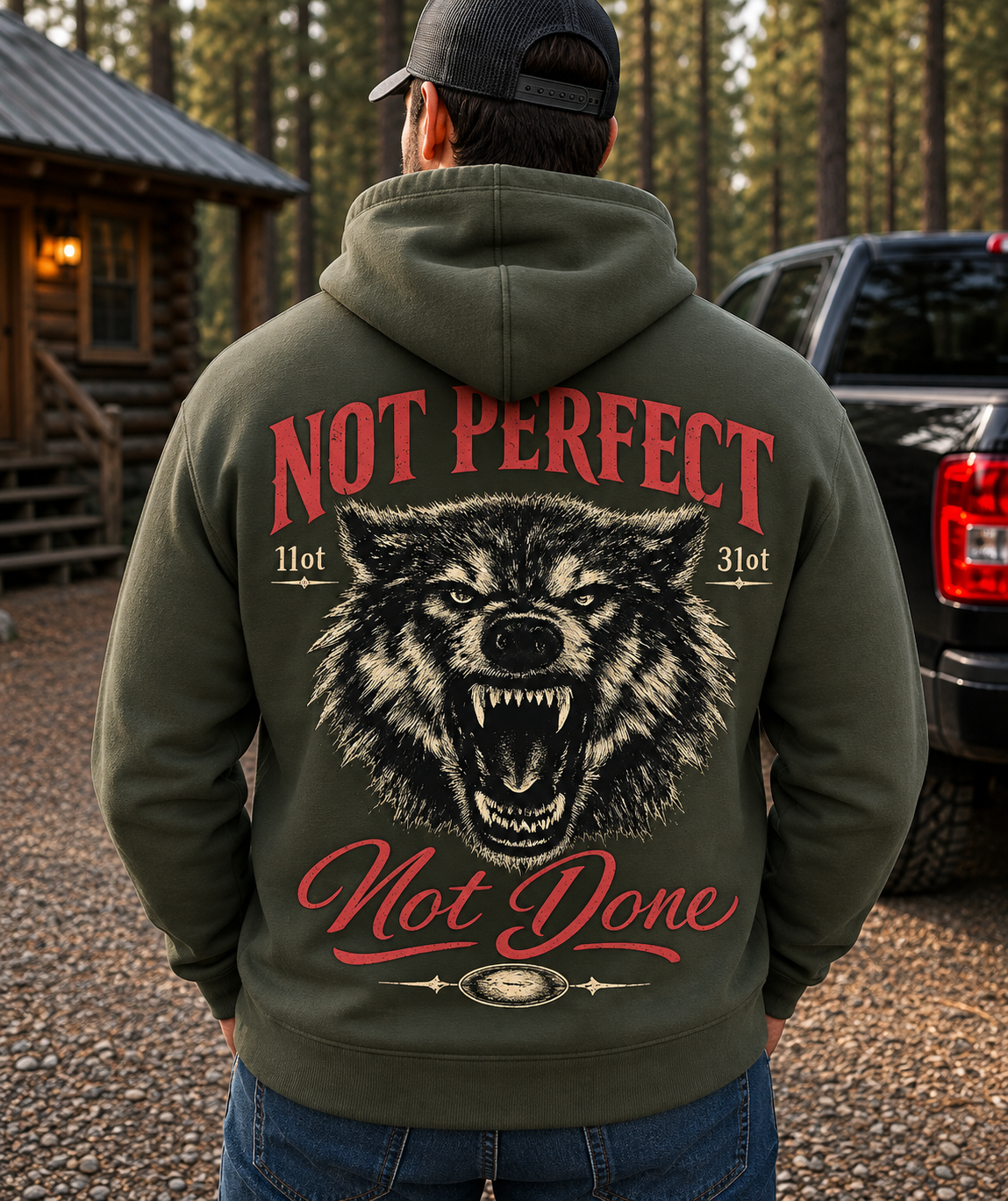 Not Perfect Not Done | Adult Graphic Shirt, Sweatshirt & Hoodie