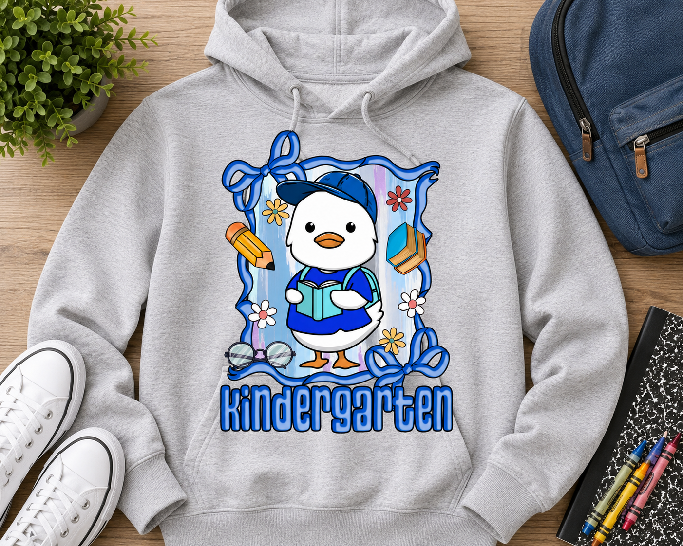 Back To School Kindergarten Grade| T-Shirts, Sweatshirt & Hoodie