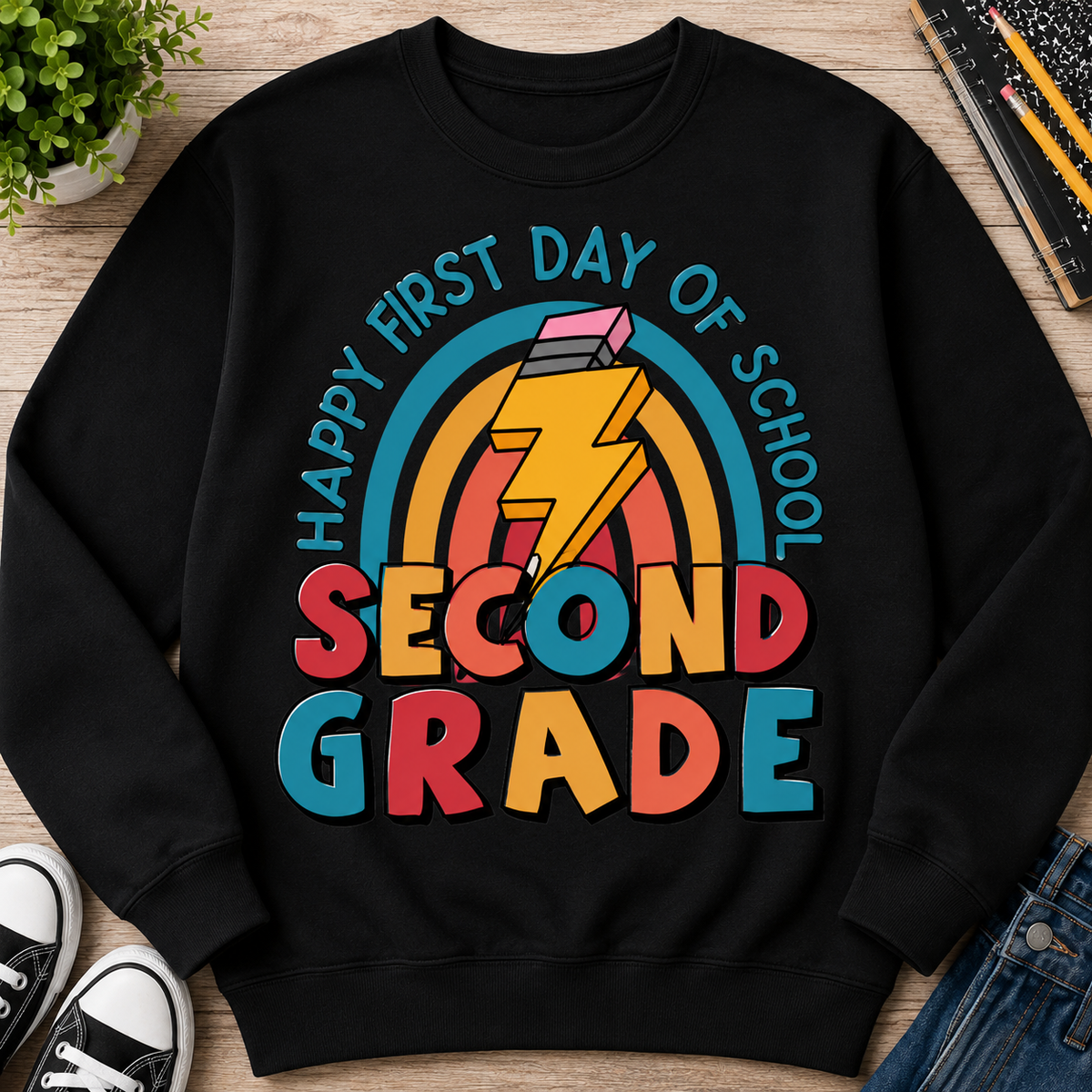 Back To School Second Grade | T-Shirts, Sweatshirt & Hoodie