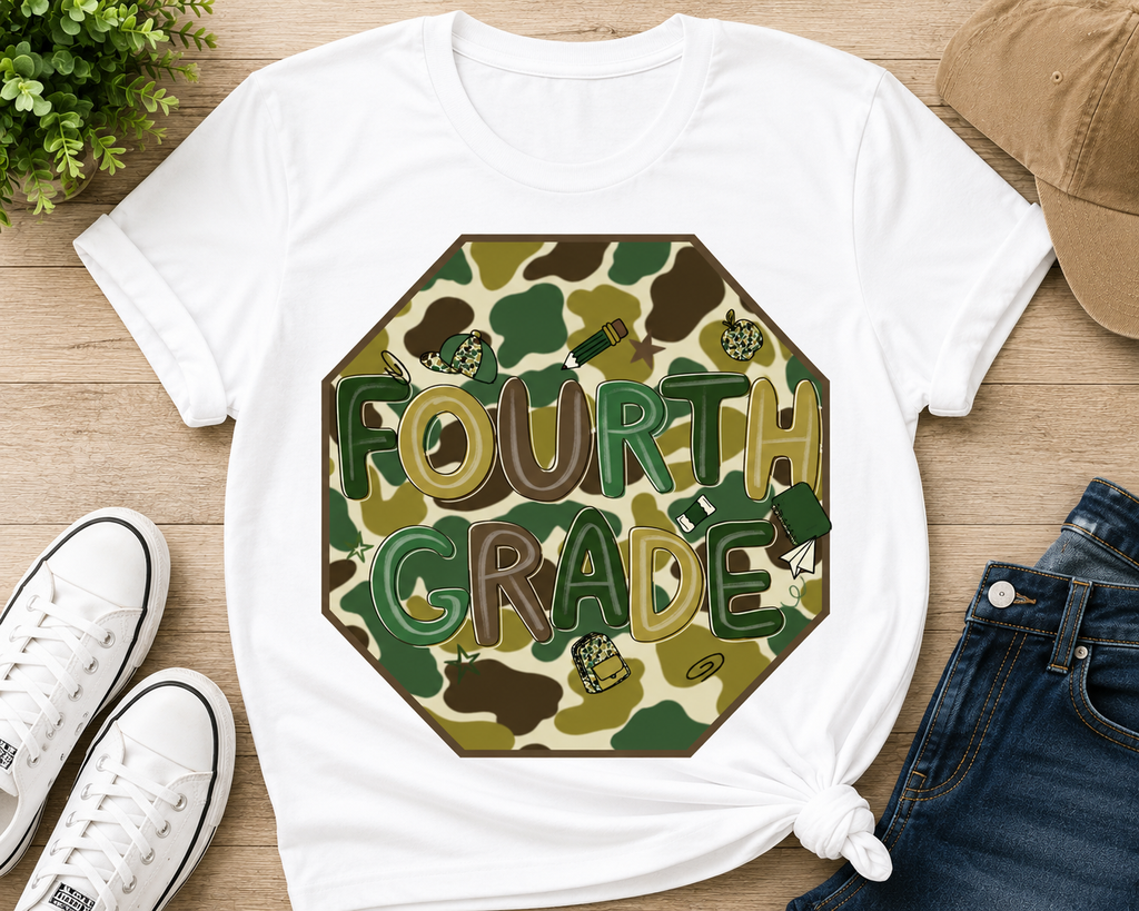 Back To School Fourth Grade| T-Shirts, Sweatshirt & Hoodie