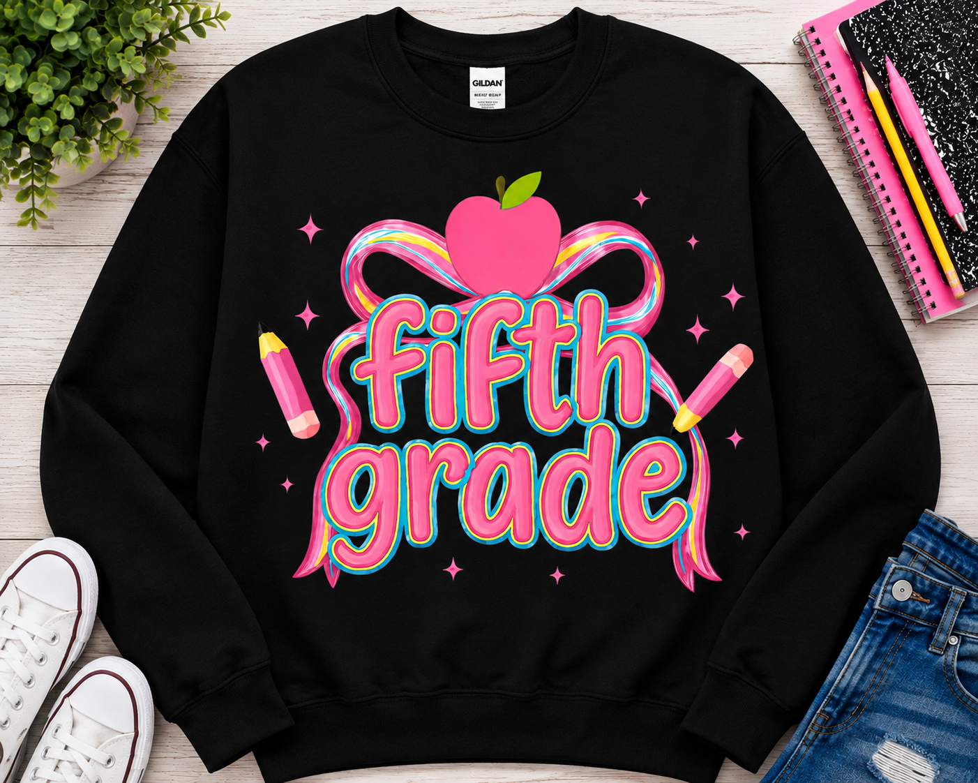 Back To School Fifth Grade | T-Shirts, Sweatshirt & Hoodie