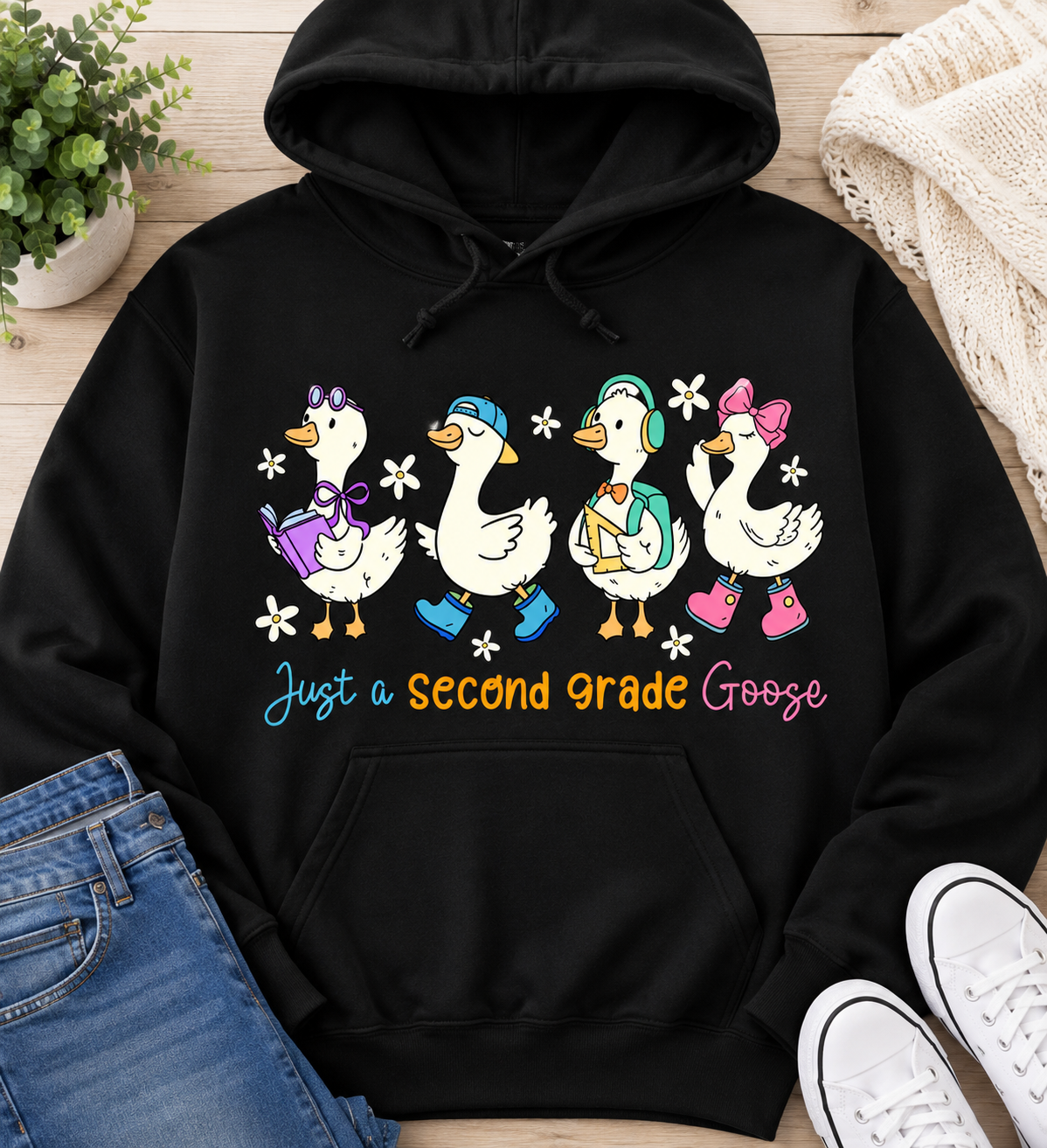Back To School Second Grade | T-Shirts, Sweatshirt & Hoodie