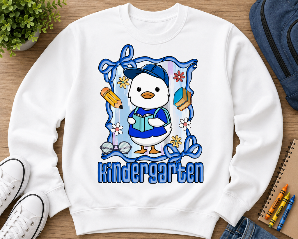 Back To School Kindergarten Grade| T-Shirts, Sweatshirt & Hoodie