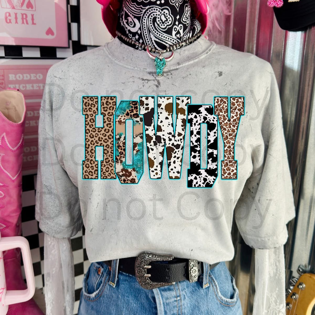 Howdy | Adult Graphic Shirt, Sweatshirt & Hoodie